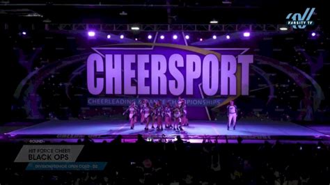 Hit Force Cheer Black Ops 2023 L4 Senior Open Coed D2 2023