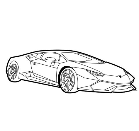 Dibujos De Lamborghini Para Colorear E Imprimir Coloringonly