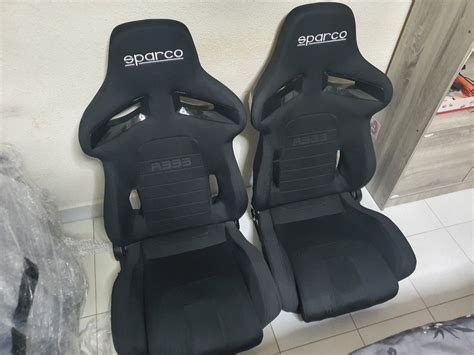 Sparco R333 Semi Bucket Seats Car Accessories Accessories On Carousell