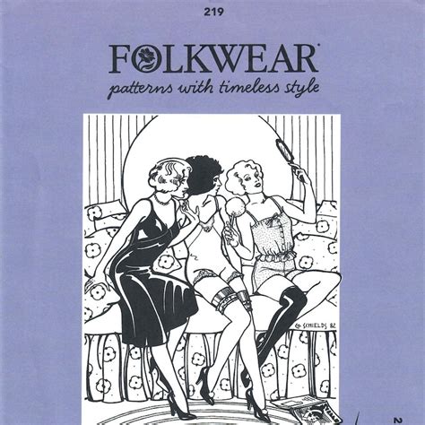 Lingerie Sewing Pattern Etsy