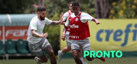 Palmeiras Encerra Prepara O Para Enfrentar O Santos Veja Poss Vel