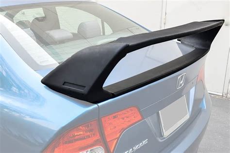 06 11 HONDA CIVIC 4DR MUGEN RR TRUNK SPOILER ABS