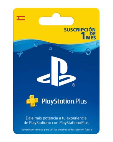 Comprar PlayStation Plus 1 Mes Suscripción Tarjeta Prepago PlayStation