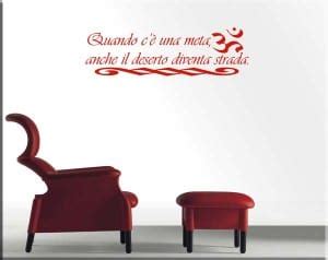 Wall Sticker Proverbio Tibetano Adesivi Murali Con Frase