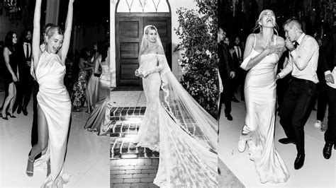 Every Single Thing Hailey Bieber Wore For Her Wedding | Harper's Bazaar ...