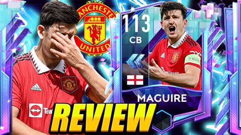 BEST CB IN FIFA MOBILE 23 113 FLASHBACK MAGUIRE PLAYER REVIEW