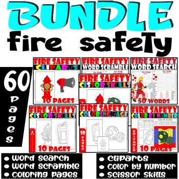 All About Fire Safety Bundle Fire Safety Bundle Fire Prevention Bundle