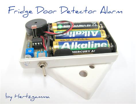 Fridge Door Detector Alarm 13 Steps With Pictures Instructables