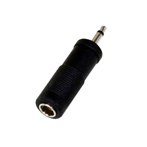 35mm Ts Mono Jack Plug To 635mm Ts Mono Jack Socket Adaptor