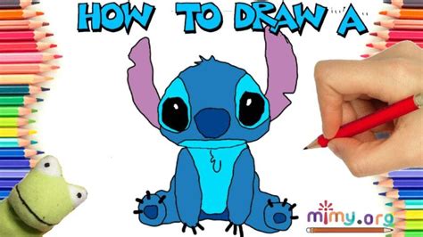 Drawing Up Some Magic: 🟢 How to draw Stitch ️ 🎨 Easy Step by Step ...