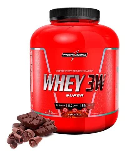 Super Whey 3w 1 8kg Chocolate Integralmedica Frete Grátis