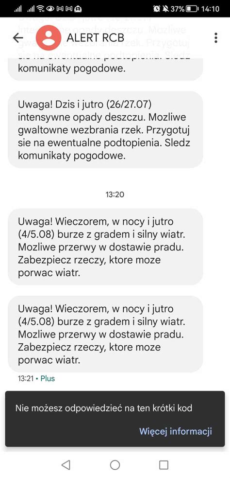 Nadciągają burze i grad Alert RCB Wydano ostrzeżenia dla naszego