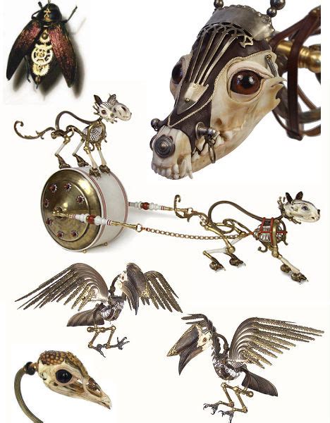 Mechanical Animals: 36 Steampunk Sculptures & Robots | Shou Fi Ma Fi