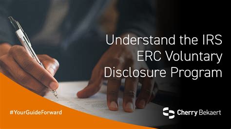 IRS ERC Voluntary Disclosure Program What You Need To Know Cherry