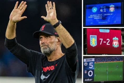 How Liverpool Responded To Their 8 Other Worst Defeats Under Jurgen