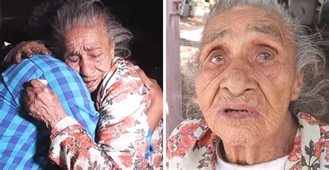 Abuelita De A Os Que Fue Abandonada Por Sus Hijos Conmueve A