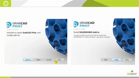 Stratasys Grabcad Print For Solidworks Youtube