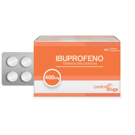 Ibuprofeno 400 Mg Central Drugs Guatemala