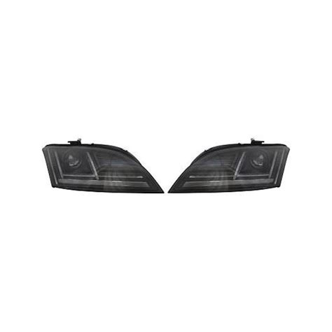 Set De Deux Phares Avant Led Look New Tt Pour Audi Tt J Pour