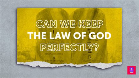 Gods Law And The Ten Commandments Sda And Christian Views