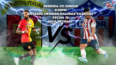 En Vivo Deportivo Pereira Vs Junior De Barranquilla Fecha Liga