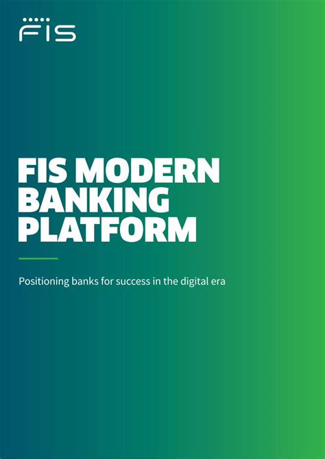 Pdf Fis Modern Banking Platform Dokumen Tips