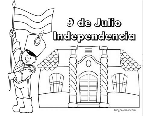 Dibujo D A De La Independencia Dia De La Independencia De Argentina