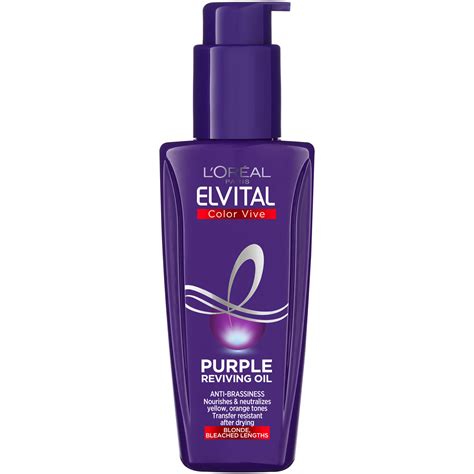 Elvital Color Vive Purple Oil Hius Ljyt Eleven Fi