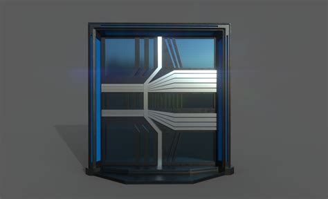 ArtStation - Futuristic Door | Game Assets