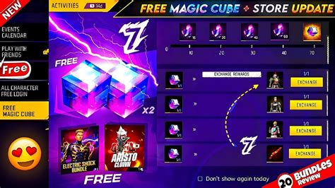 New Next Magic Cube Store Eventfree Fire New Eventff New Event Today