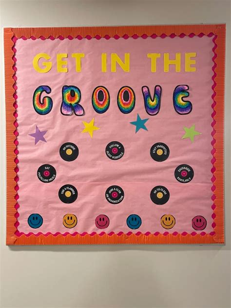 Groovy Ra Bulletin Board In 2024 Ra Bulletin Boards Ra Themes Ra Ideas