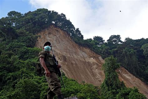 Fotos Deslizamento Na Guatemala Deixa Dezenas De Mortos E