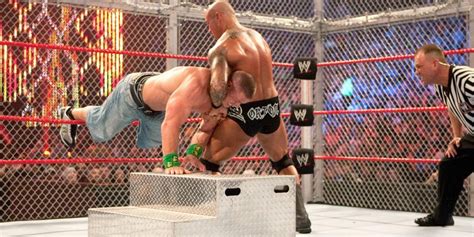 Randy Orton Vs John Cena Hell In A Cell