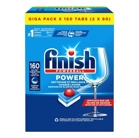 Finish Vaatwas All In One Tabs Regular Doos 2 X 80 Stuks Sligro Nl