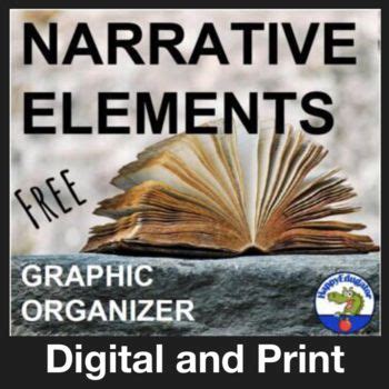 Narrative Elements Graphic Organizer - FREE Digital and Print ...