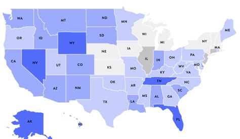 Top 10 Tax Friendly States To Retire