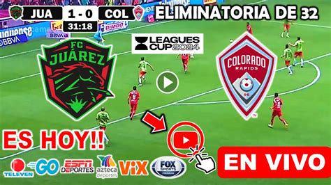 En Vivo Ju Rez Vs Colorado Ver Partido Ju Rez Vs Colorado Donde