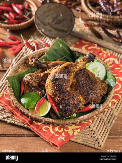 Ayam Panggang Indonesian Malaysian Grilled Chicken South East Asia