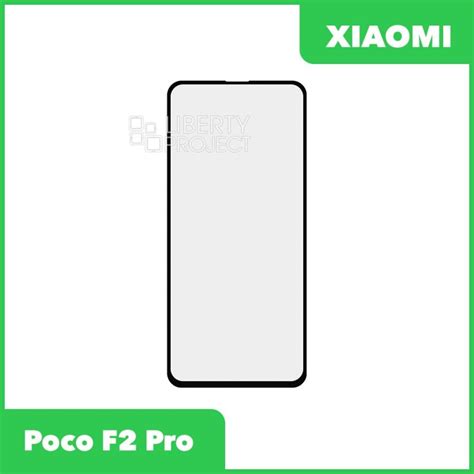 Стекло для переклейки Xiaomi Poco F2 Pro черный — купить оптом в