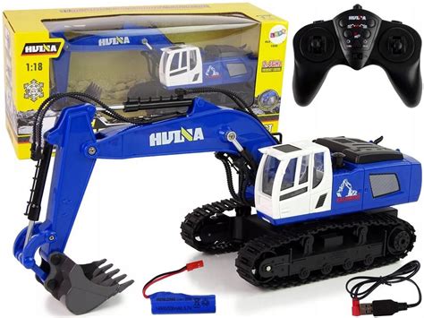 Huina Toys Duża Koparka Gąsienicowa Rc Metalowe Elementy 1 18 Ceny i