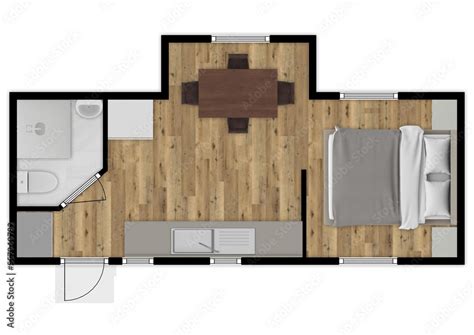 Travel trailer floor plans. Popular travel trailer floorplan. Floorplan. Floor plan. Stock ...