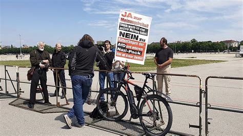 Corona Demos in München Polizei mit Verlauf zufrieden Abendzeitung