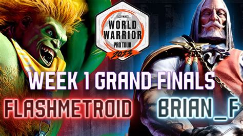 Flashmetroid Vs Brian F Grand Finals Cpt World Warrior Us Midwest