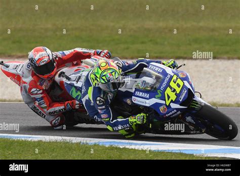 PHILLIP ISLAND AUSTRALIA OCTOBER 23 Valentino Rossi Of Italy And