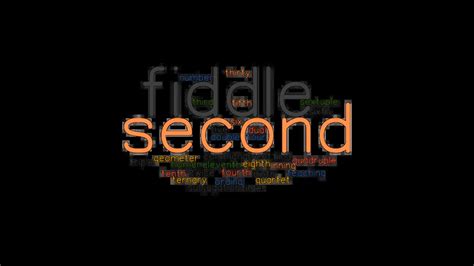 SECOND FIDDLE: Synonyms and Related Words. What is Another Word for ...