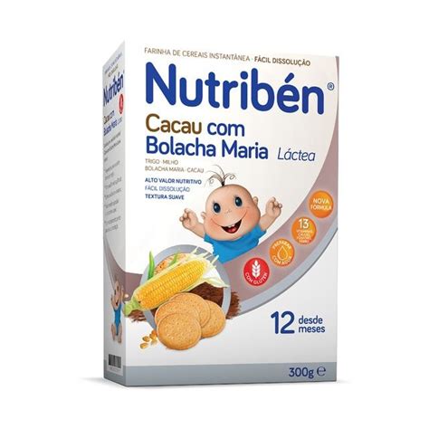 Nutriben Papa Cacau Bolacha Maria L Ctea G Nutrib N Bolacha