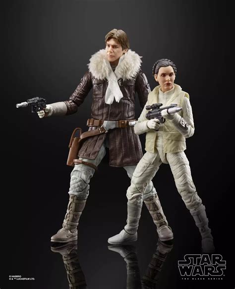 Hasbro S Star Wars The Black Series Han Solo And Leia Organa