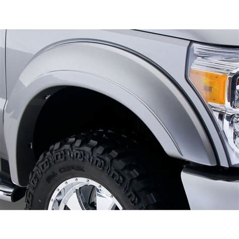 Bushwacker Extend A Fender Matte Black Front And Rear Fender Flares