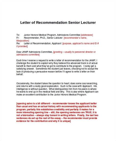 Recommendation Letter Templates 12 Free Word And Pdf Samples Word Reference Reference Letter