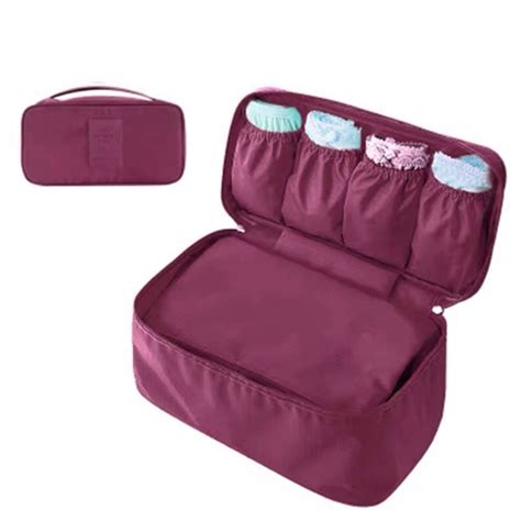 Organizador Bolsa De Viagem Unissex Lingerie Calcinha Sutiã Shopee Brasil